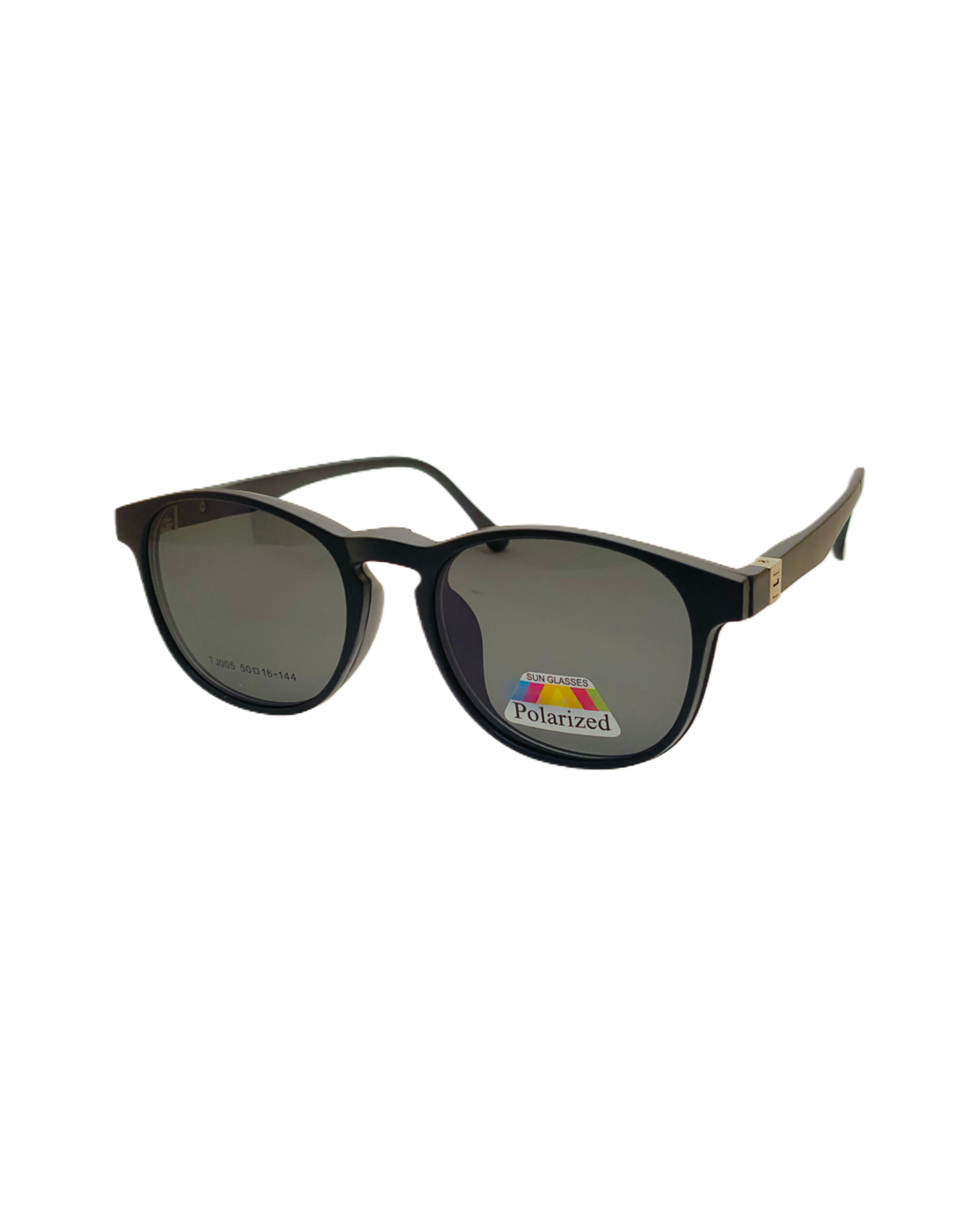 Polarized Sunglasses Kit w/ 5 Lenses - Black Grey, Green, Ice Blue, Gradient, Night Vision
